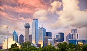 shackelford law firm dallas texas city skyline photo