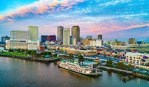 shackelford law firm new orleans louisiana city skyline photo